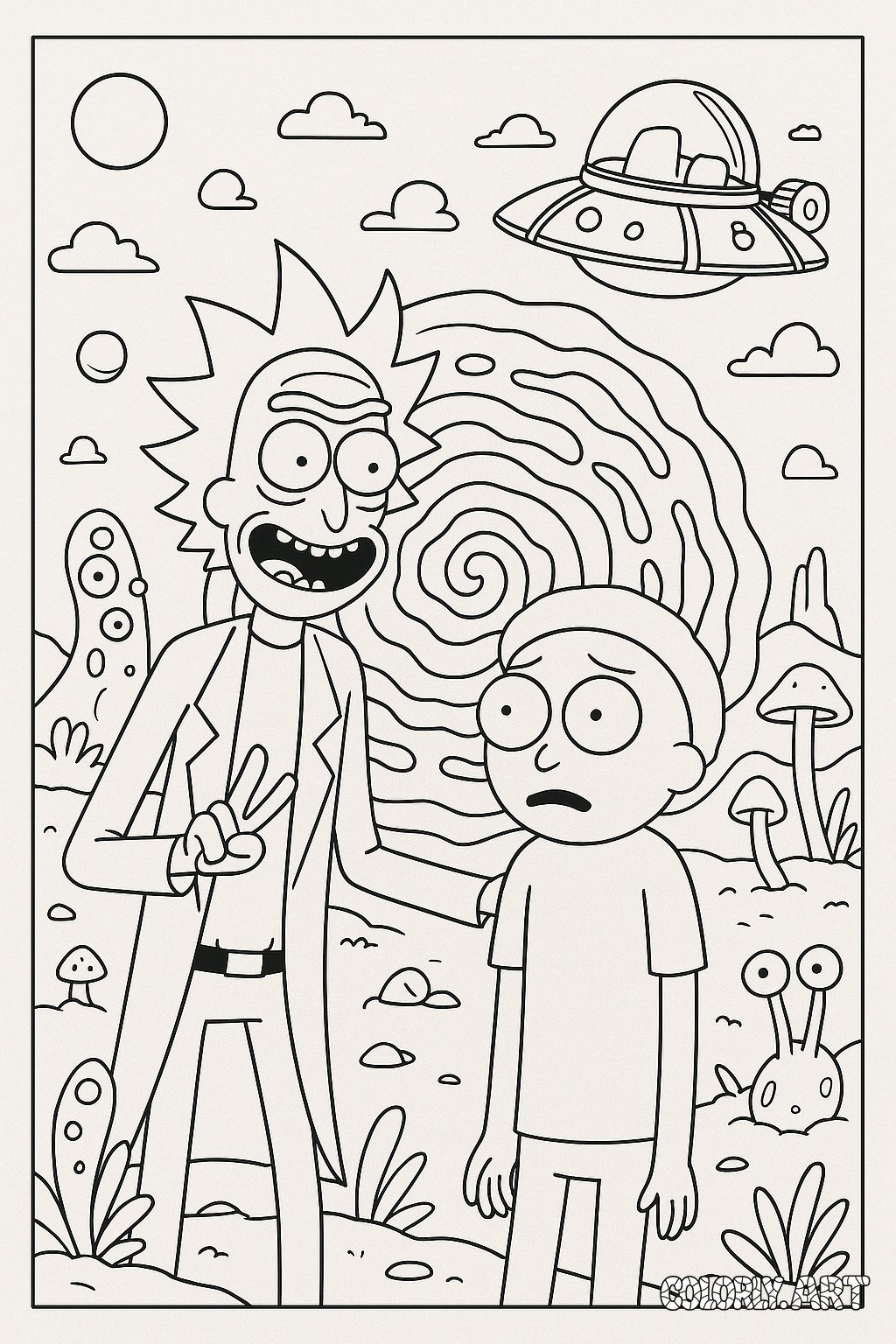 Adventure Inspired Characters Time